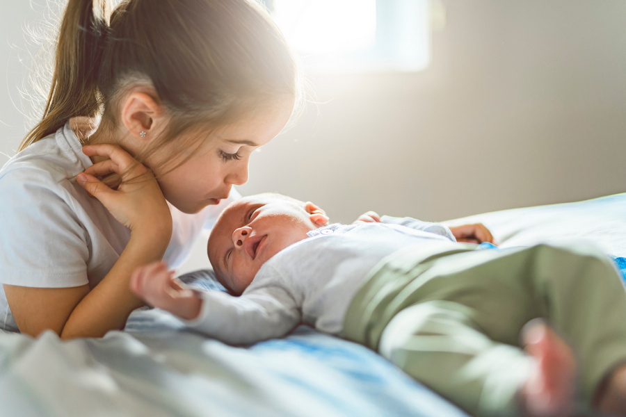  l'arrive du petit frre ou de la petite sur